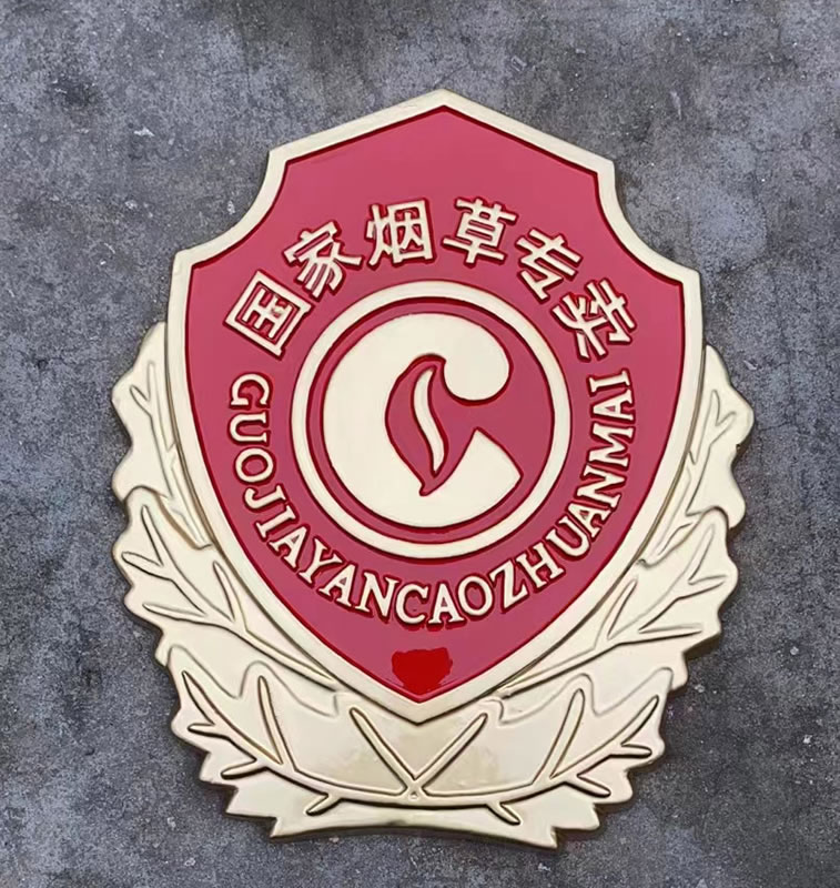 新疆烤漆警徽制作